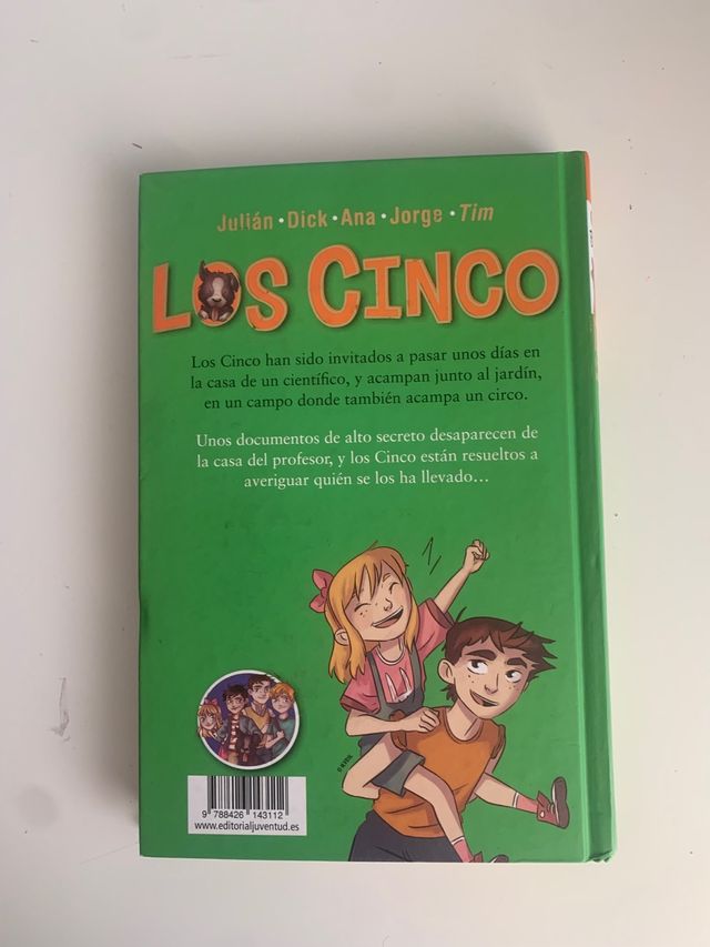 Libro los cinco juntos otra vez