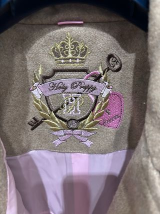 Abrigo lana holy preppy