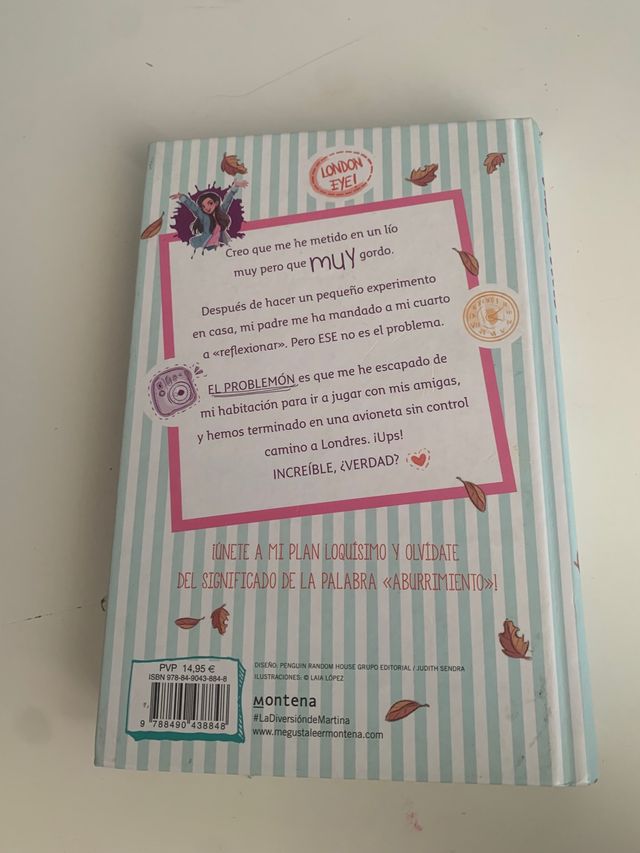 Libro aventuras en londres