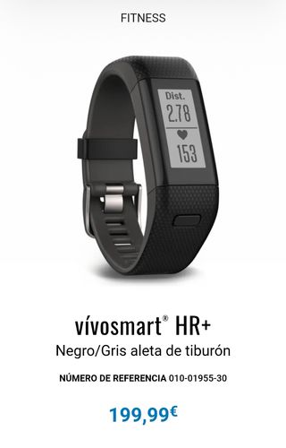 Garmin Vivosmart HR+ plus