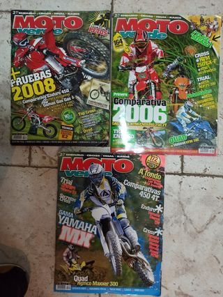 Vendo revistas motoverde