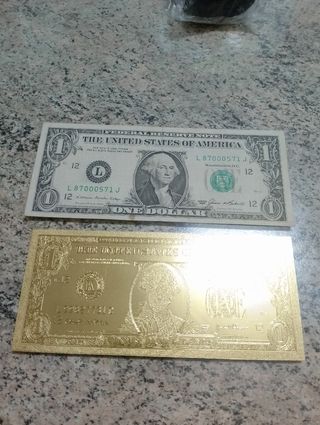 Lote billetes de EE UU
