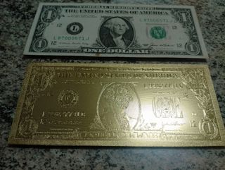 Lote billetes de EE UU