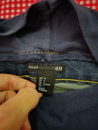 PANTALÓN VAQUERO PREMAMA H&M