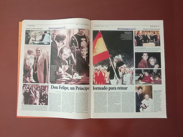 Giornale: Matrimonio reale spagnolo