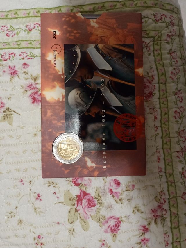 Monete svizzera anno 2002 in fior di conio