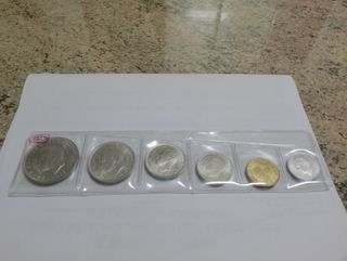 Lote completo de monedas