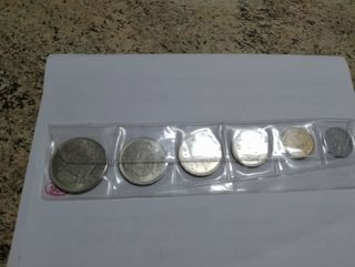 Lote completo de monedas