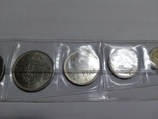 Lote completo de monedas