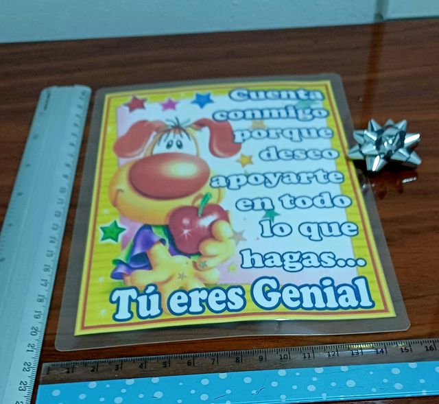 Tarjeta,  Cuenta Conmigo.  Tú eres Genial