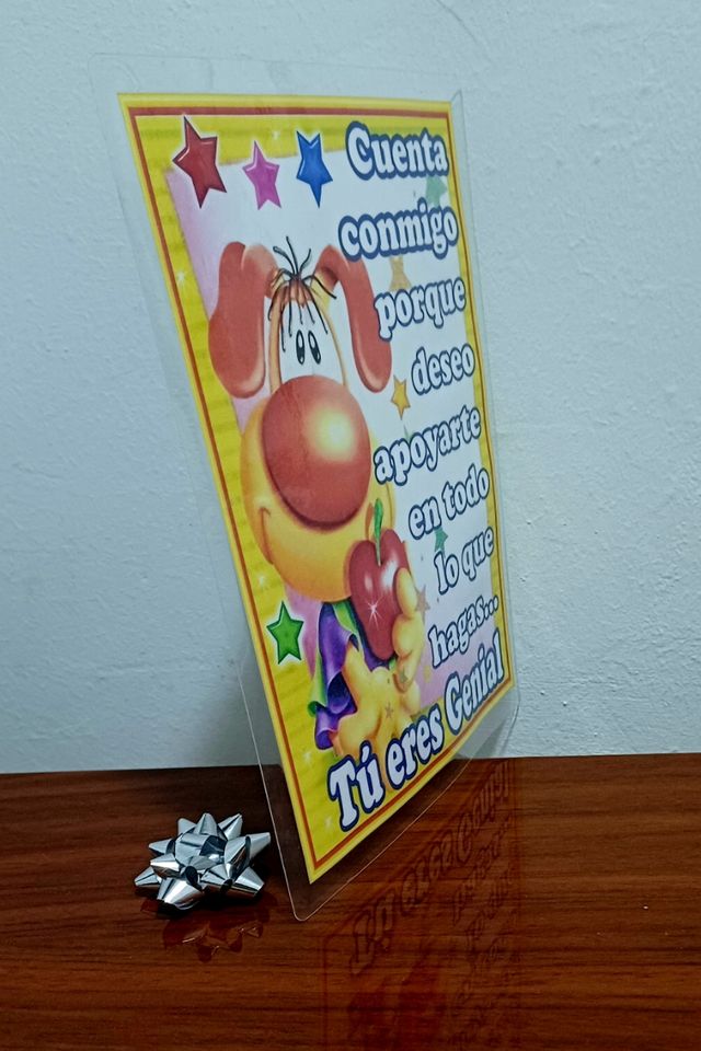 Tarjeta,  Cuenta Conmigo.  Tú eres Genial