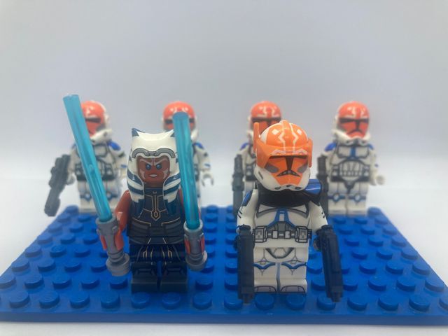 Lego compatible Star Wars Clones Compañía Ahsoka