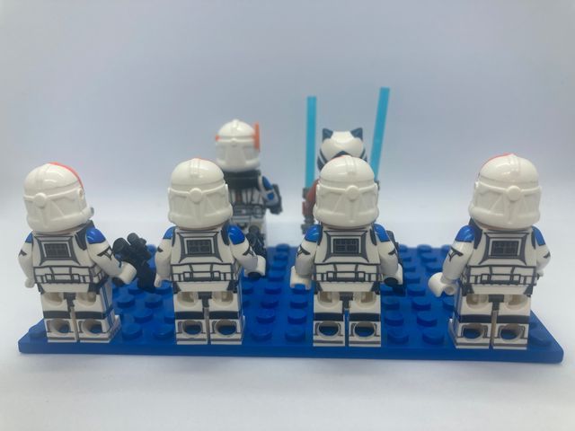Lego compatible Star Wars Clones Compañía Ahsoka