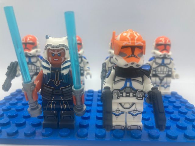Lego compatible Star Wars Clones Compañía Ahsoka