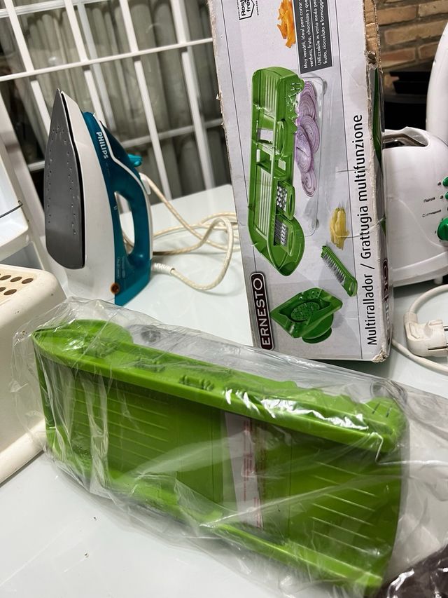 5 Artc Plancha taburete, Tostadora , Pela,Estante