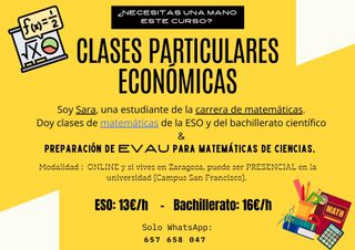 MAGNIFICAS clases de matematicas
