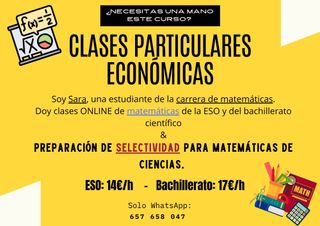 MAGNIFICAS clases de matematicas