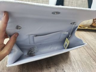 Bolso plateado