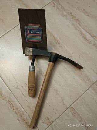 Paleta y piqueta