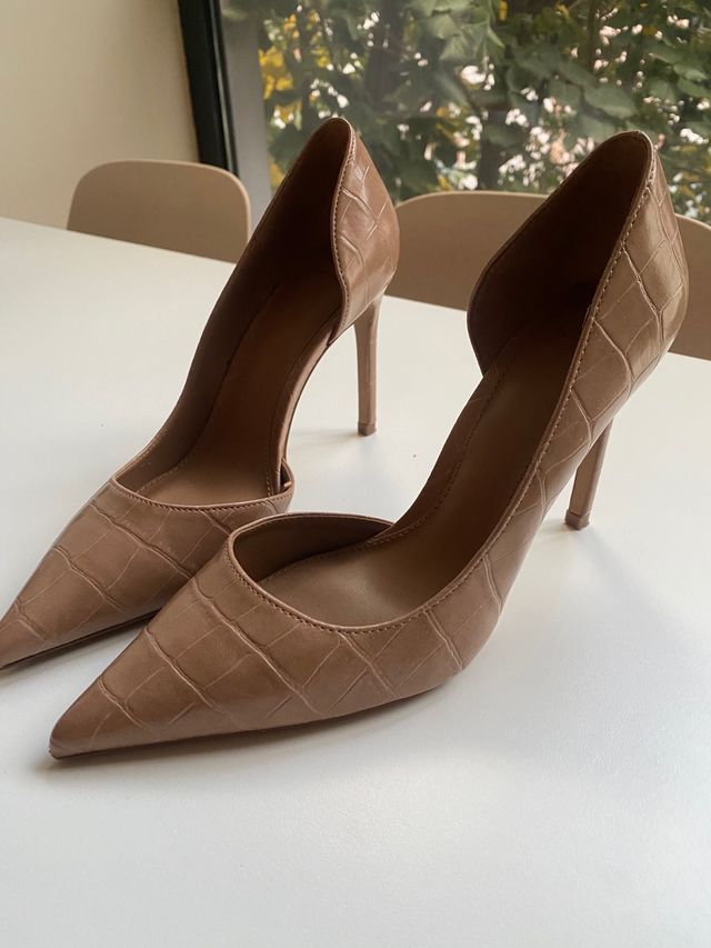 Stilettos Beige T38 de Mango