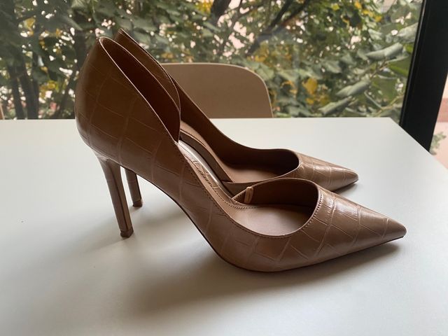 Stilettos Beige T38 de Mango