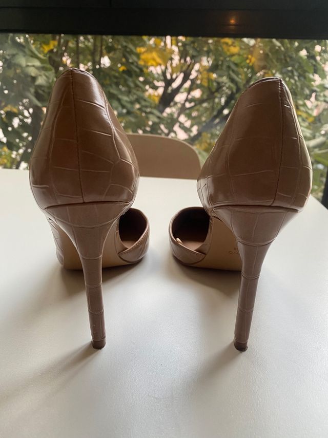 Stilettos Beige T38 de Mango