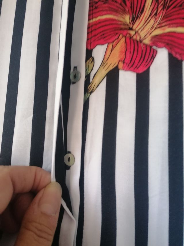 Stradivarius camisa de rayas