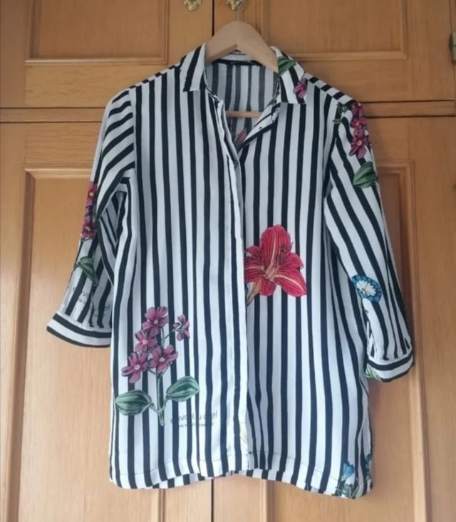 Stradivarius camisa de rayas