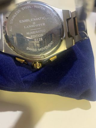 RELOJ LANSCOTTE CHRONOGRAPH EMBLEMATIC