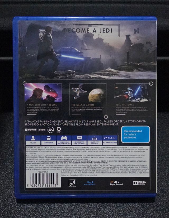 Star Wars Jedi Fallen Order PS4