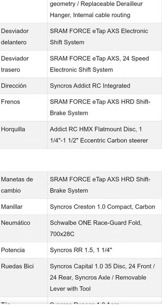 Bicicleta carretera Scott addict rc10 