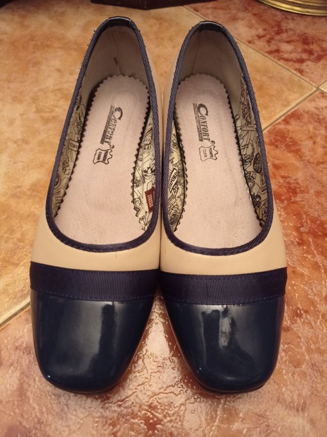 Bailarinas Confort premier cuir