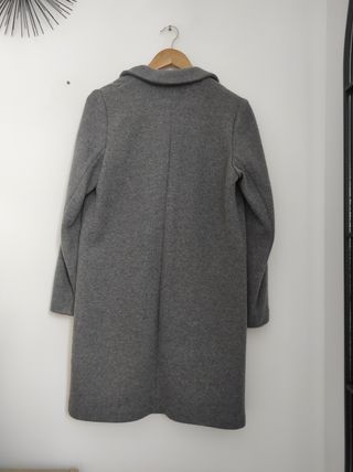 Abrigo Zara S gris