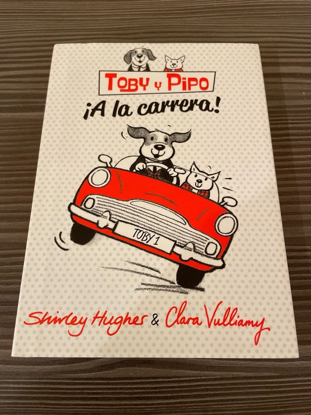 libro infantil Toby y Pipo ¡A la carrera!