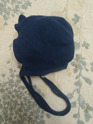 Gorro capota bebé