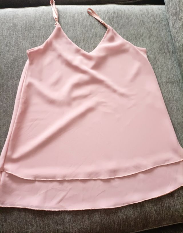 Blusa elegante de tirantes