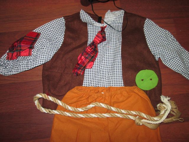 Disfraz Mendigo. Pequeño.