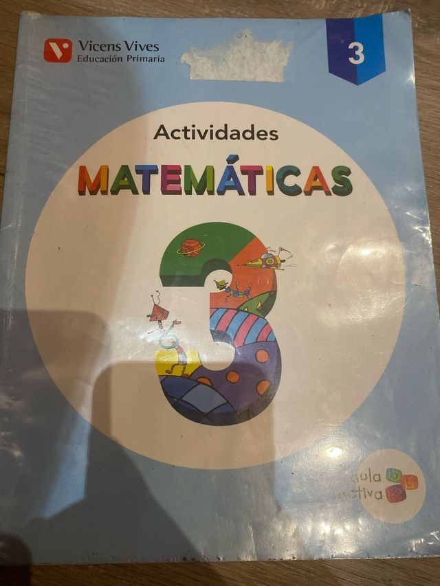 libro de actividades mate 3primaria vicens vives