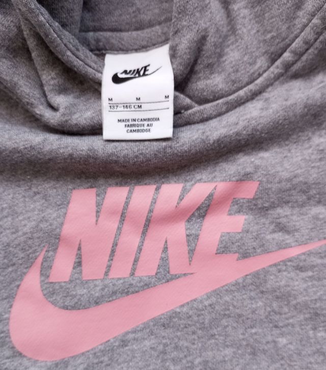 Sudadera gris Nike original