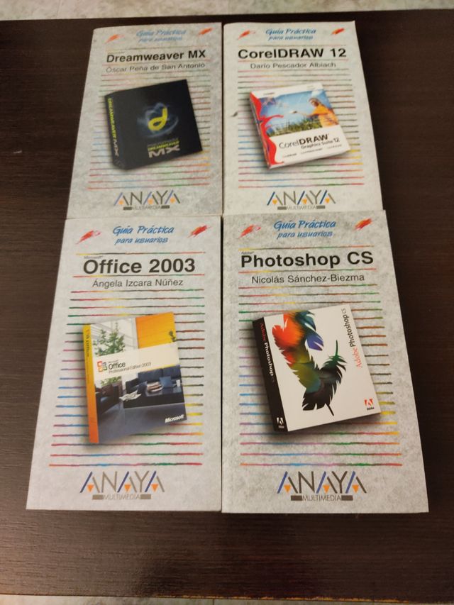 Libros informática Colección Anaya