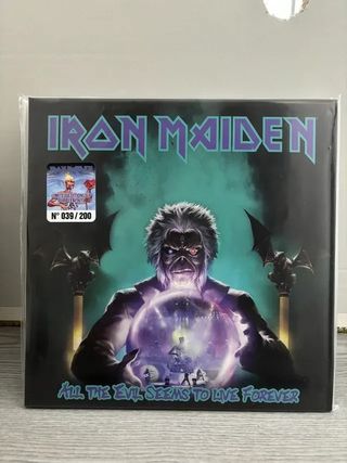 Iron Maiden All the Evil seems to Love Seattle 198