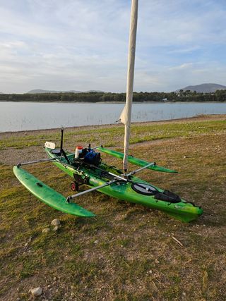 Trimaran trikayak