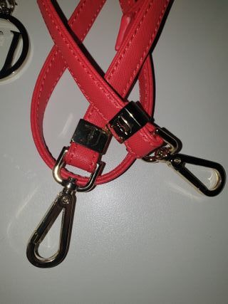 Tracolla e ciondolo Trussardi Jeans rosso