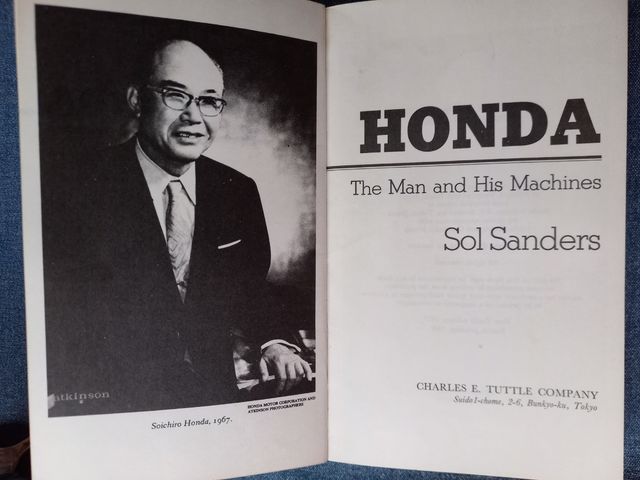 Libro Honda The Man and His Machines