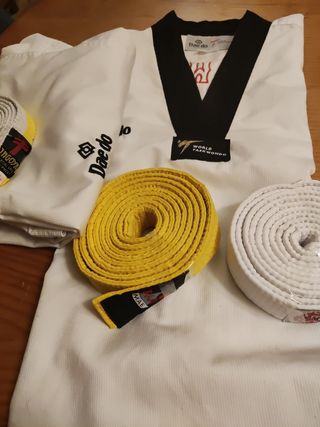Traje Taekwondo Size 3 160cm