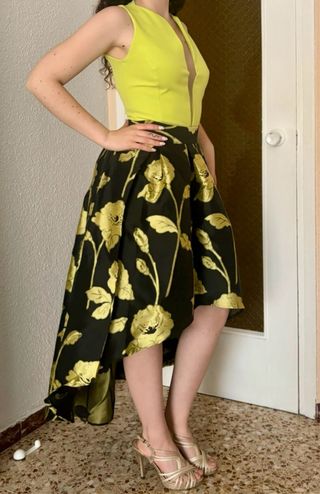 Vestido 2 piezas evento