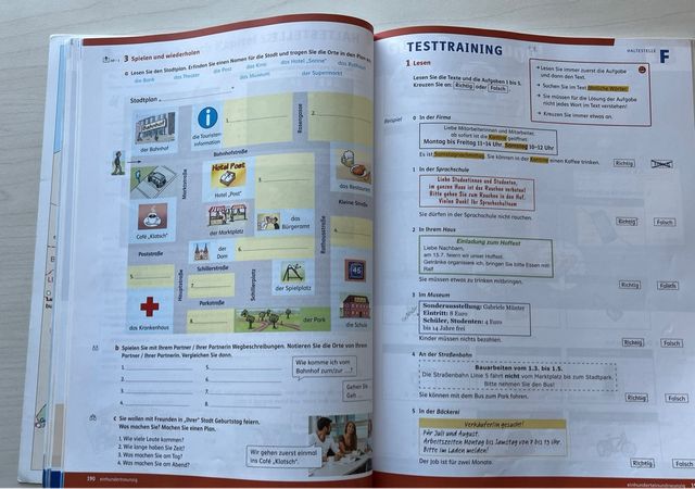 Libro de alemán Linie 1 A1