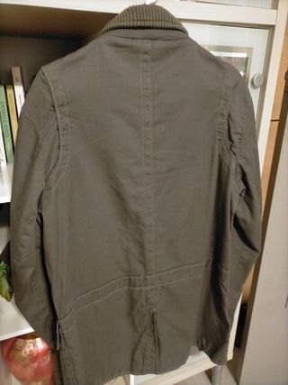 Chaqueta tipo Barbour hombre 