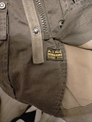 Chaqueta tipo Barbour hombre 