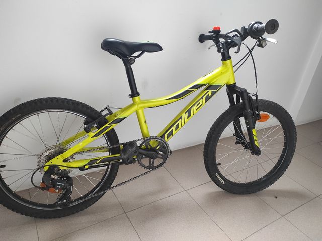 Bici MTB niño coluer rider suspen 20